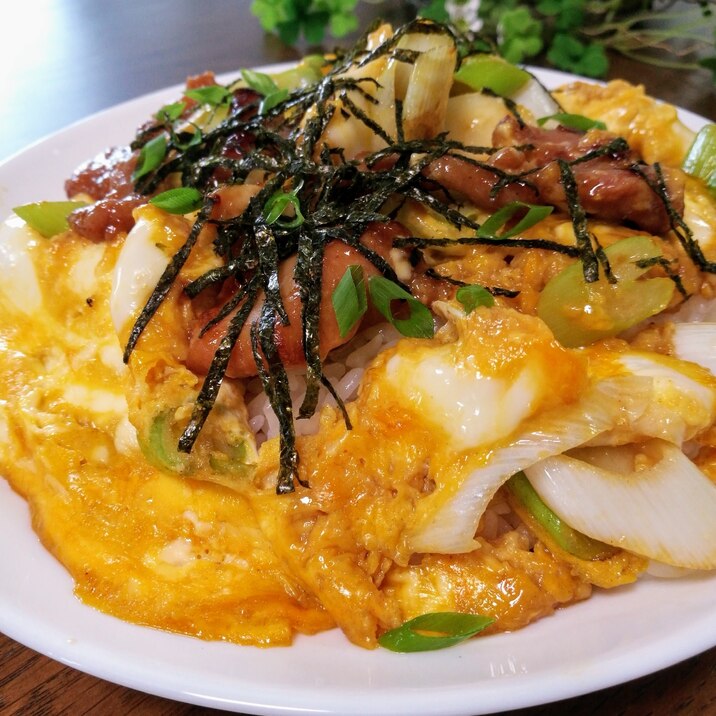 お弁当だけじゃない冷食焼き鳥活用☆親子焼き鳥丼